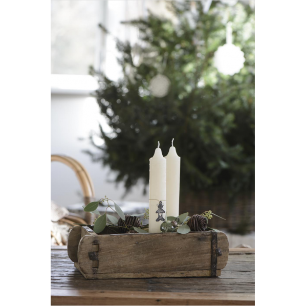 Caja industrial madera.