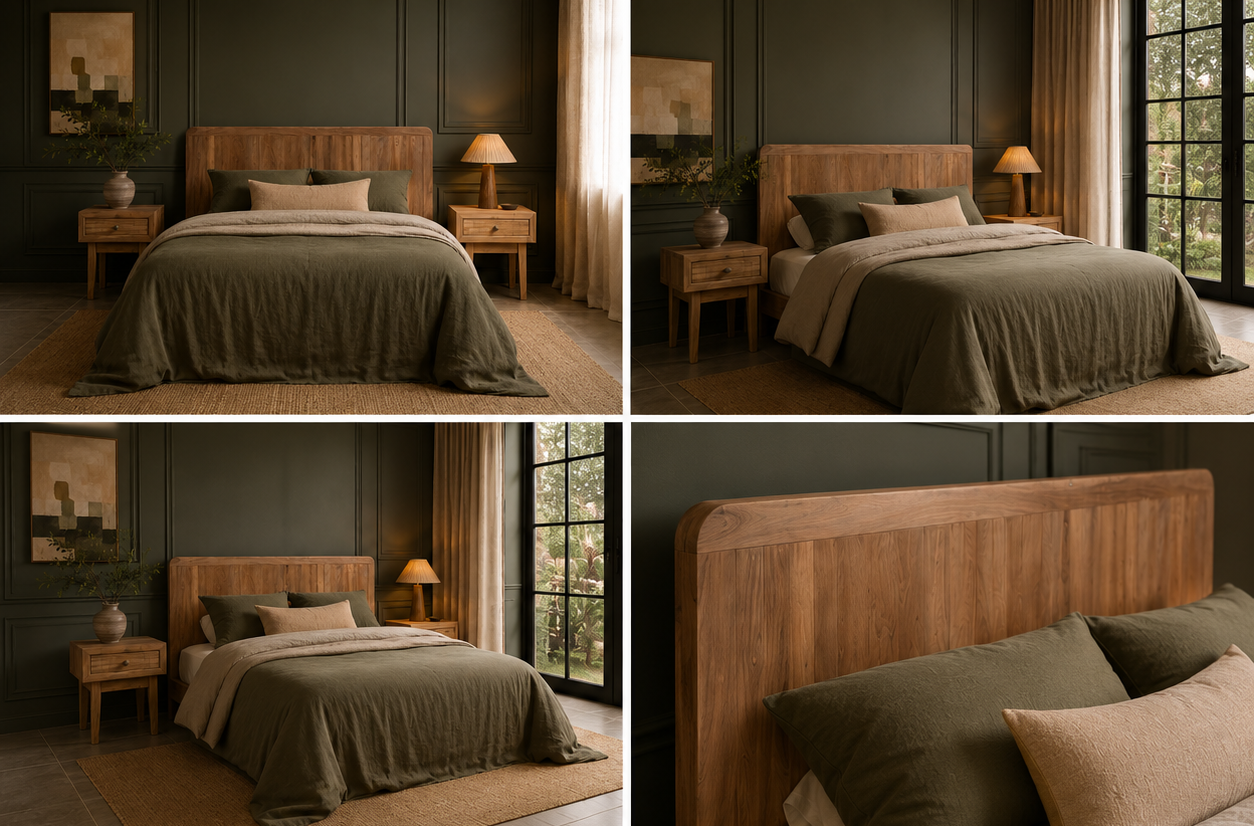 Dormitorio WOOD - Ambiente completo