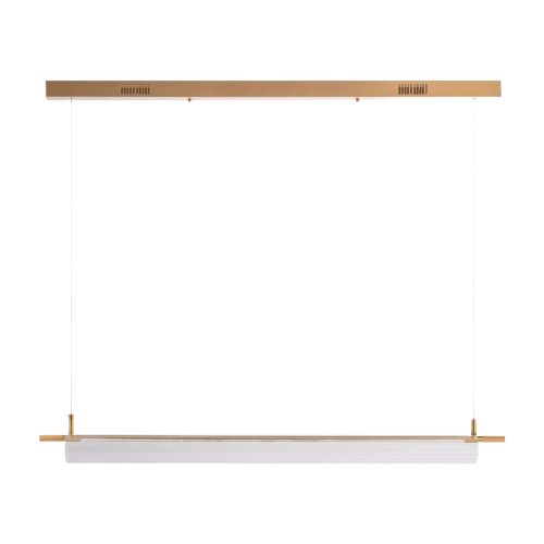LÁMPARA DE COLGAR DORADA