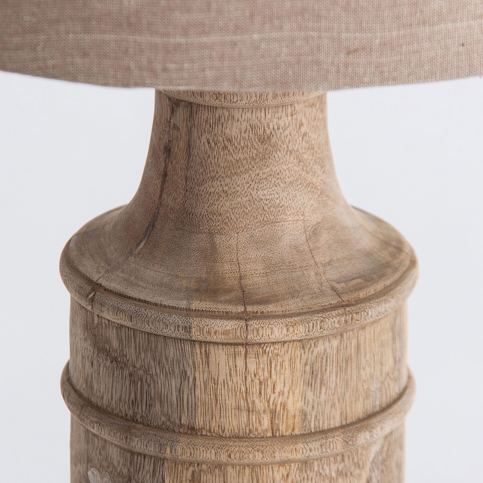 LÁMPARA DE SOBREMESA MADERA
