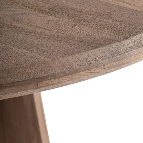 Mesa de comedor de madera de mango