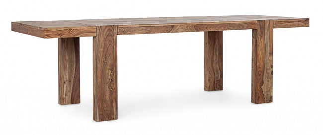 Mesa comedor extensible madera sheesham 175-265cm