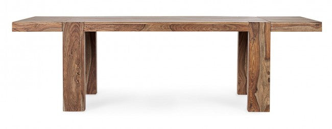 Mesa comedor extensible madera sheesham 175-265cm