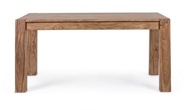 Mesa comedor extensible madera sheesham 160-260cm