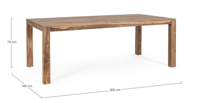 Mesa comedor madera sheesham 200cm