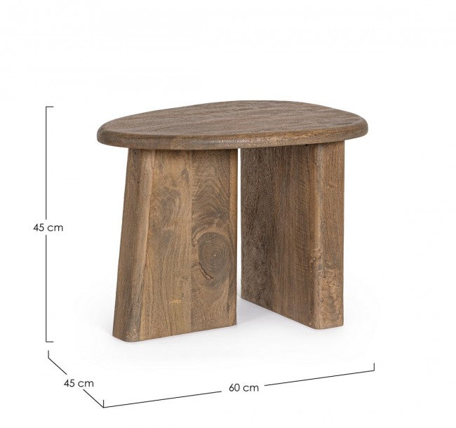 MESA AUXILIAR MADERA DE MANGO