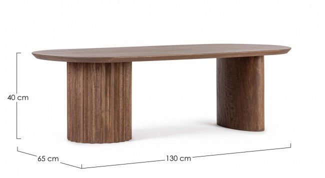 MESA DE CENTRO MADERA DE MANGO