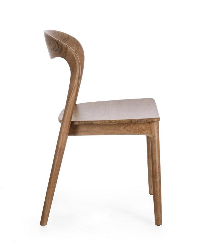 Silla madera de teca