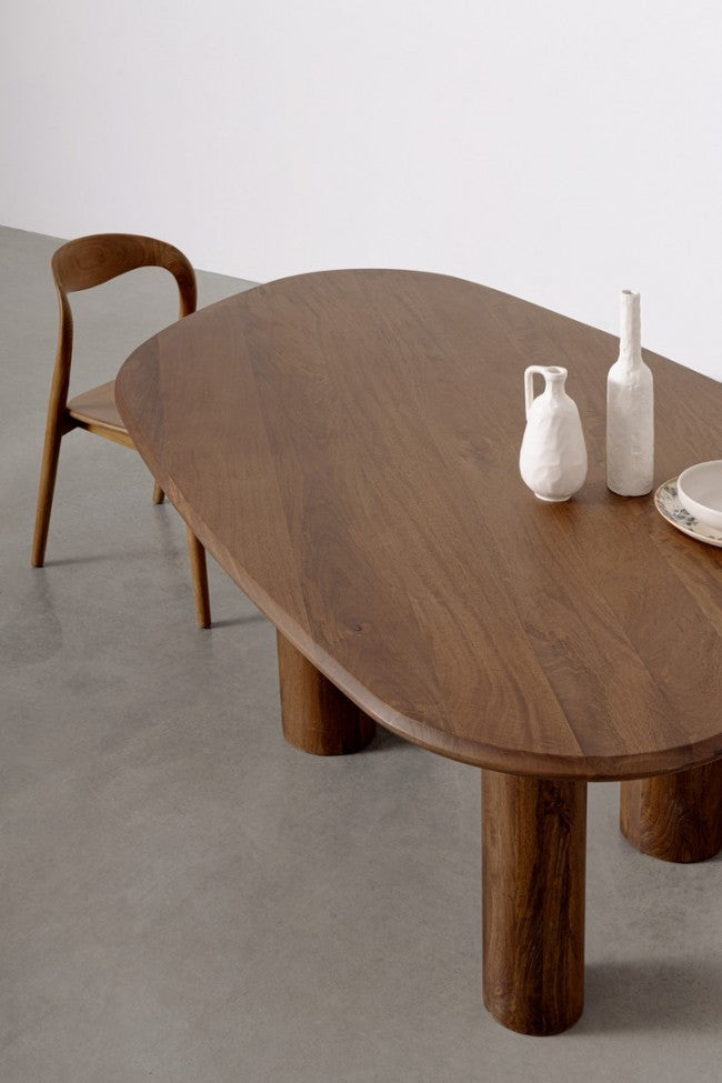 Mesa comedor madera de mango 200cm