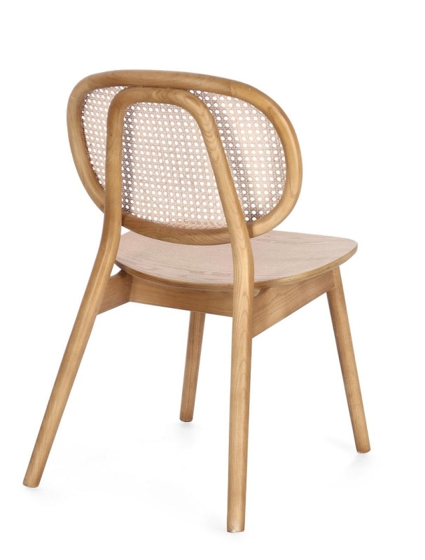 Silla madera de olmo / cannage