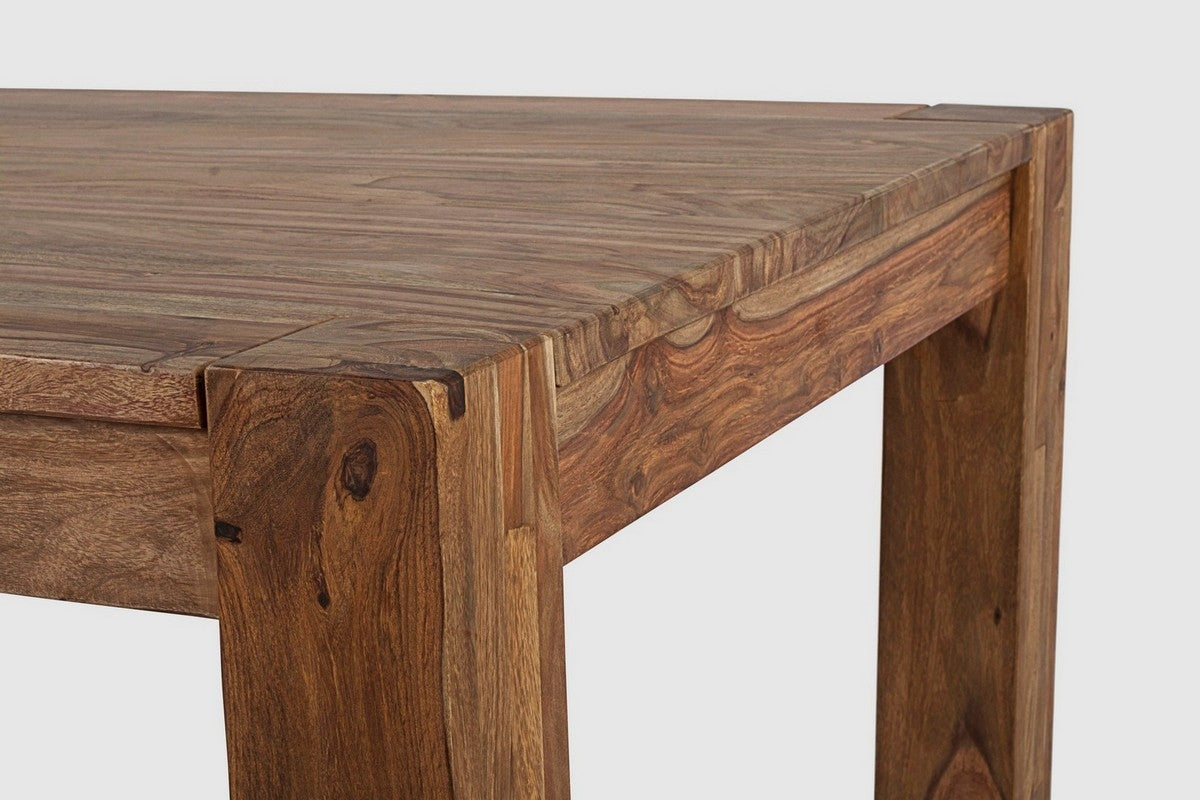 Mesa comedor extensible madera sheesham 160-260cm