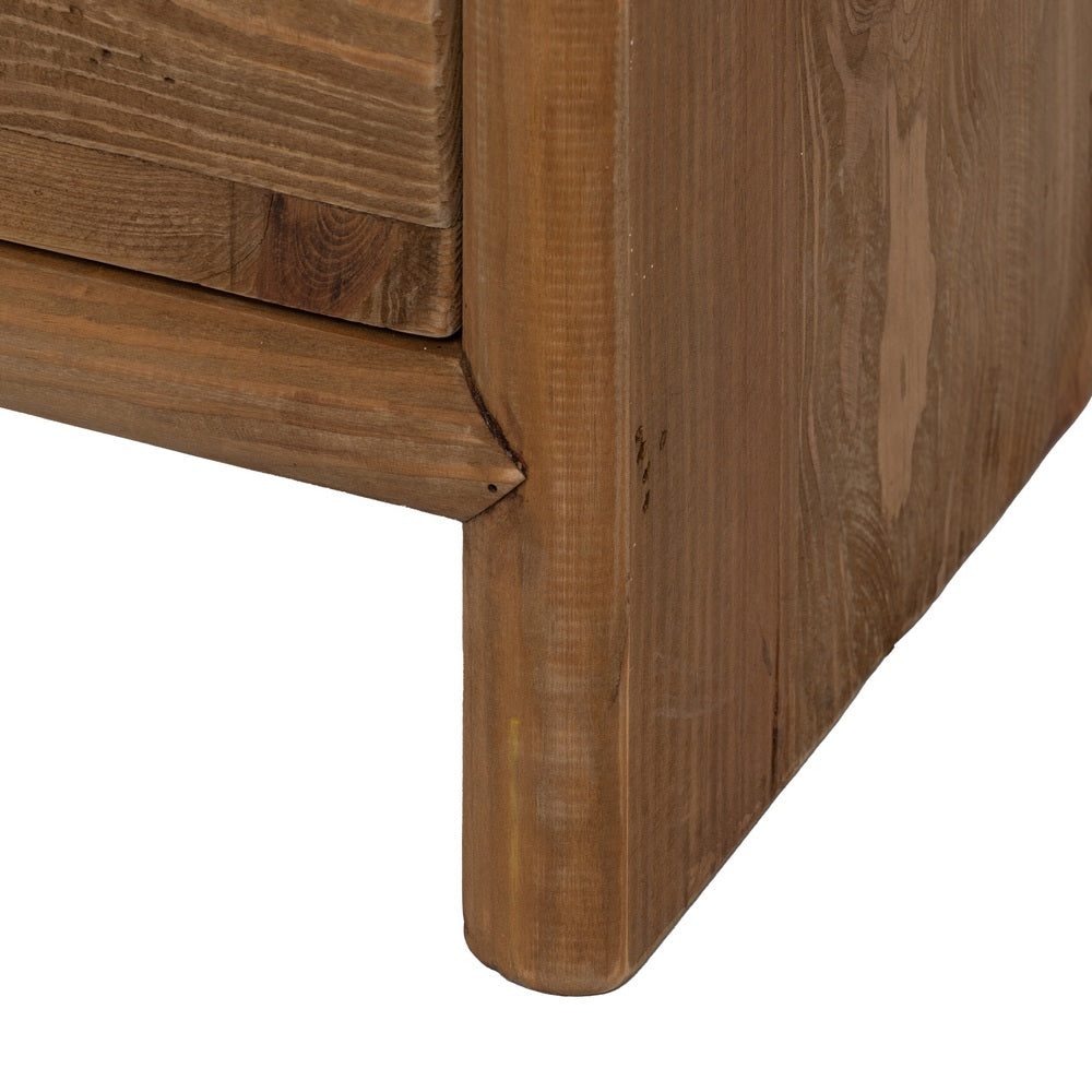 Aparador de madera de pino reciclada natural