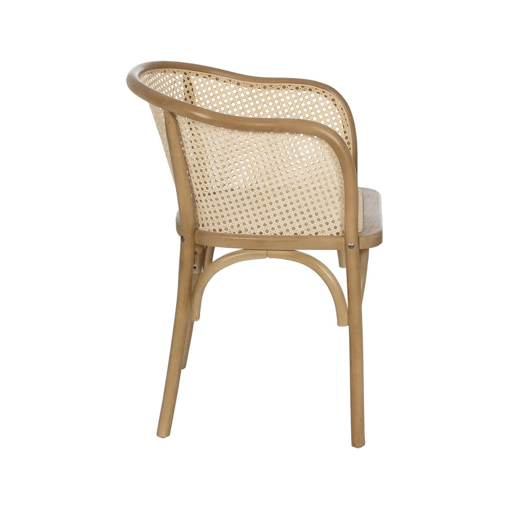 SILLA MADERA DE OLMO-CANNAGE