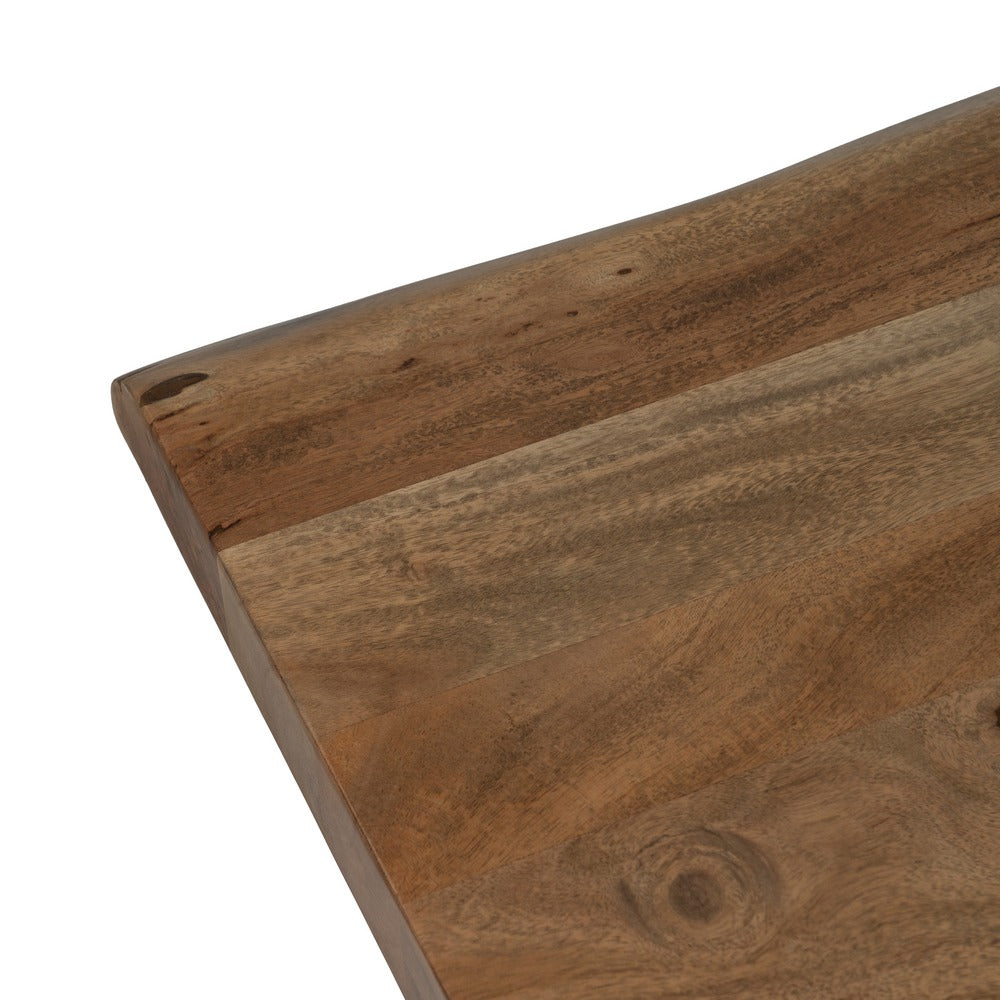 MESA COMEDOR MADERA DE ACACIA / HIERR0 220CM