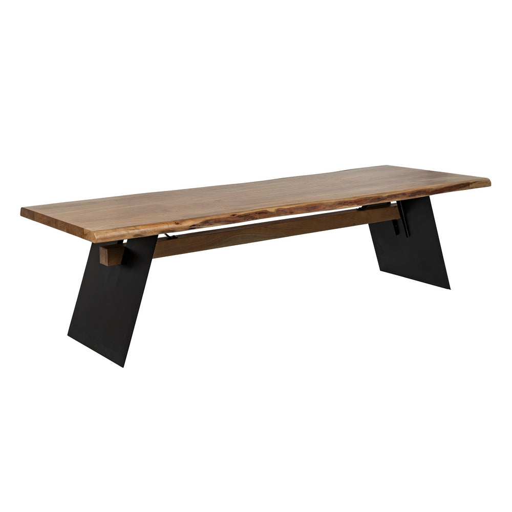 MESA COMEDOR MADERA / METAL 300CM