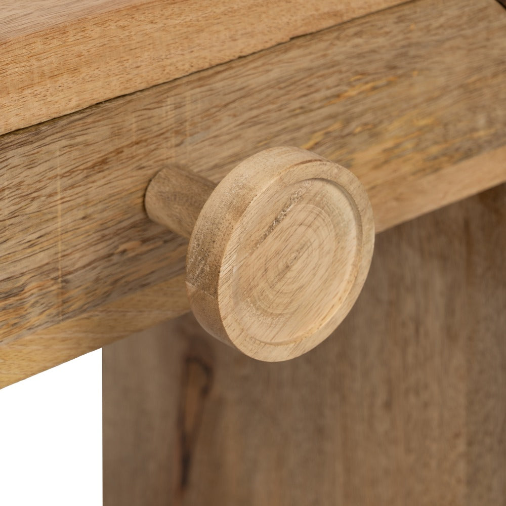 MESITA NATURAL MADERA DE MANGO