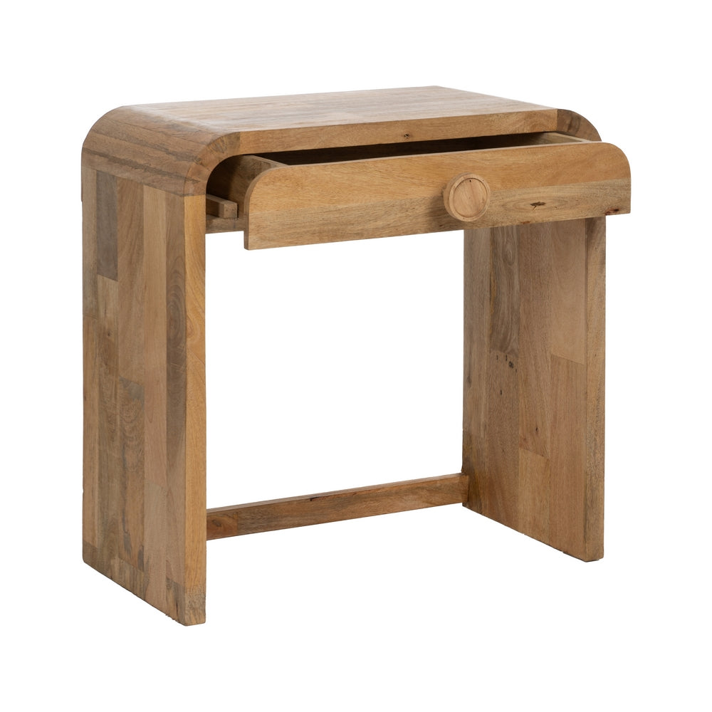 Consola Natural en Madera de Mango