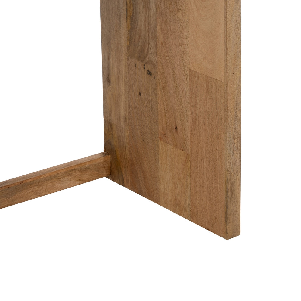 Consola Natural en Madera de Mango