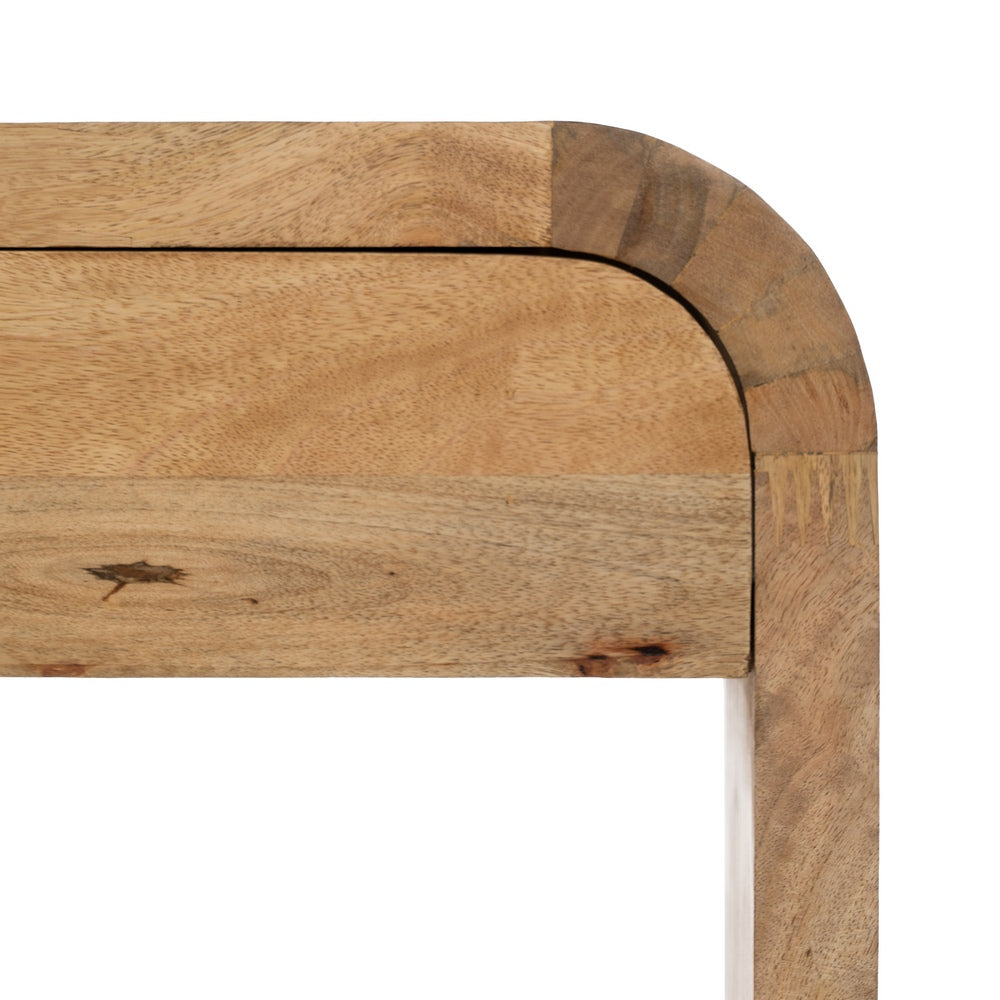 Consola Natural en Madera de Mango