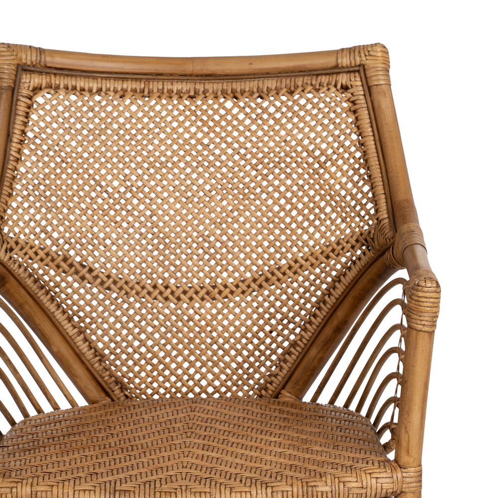 SILLÓN MARRÓN RATÁN