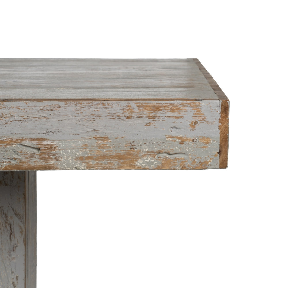 Mesa de comedor de madera reciclada