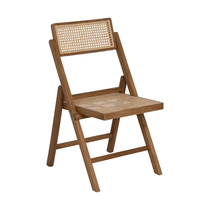 SILLA PLEGABLE NATURAL MADERA