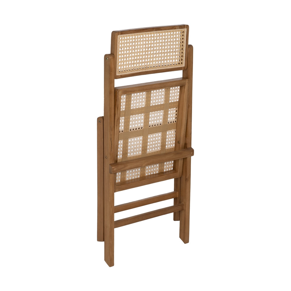 SILLA PLEGABLE NATURAL MADERA