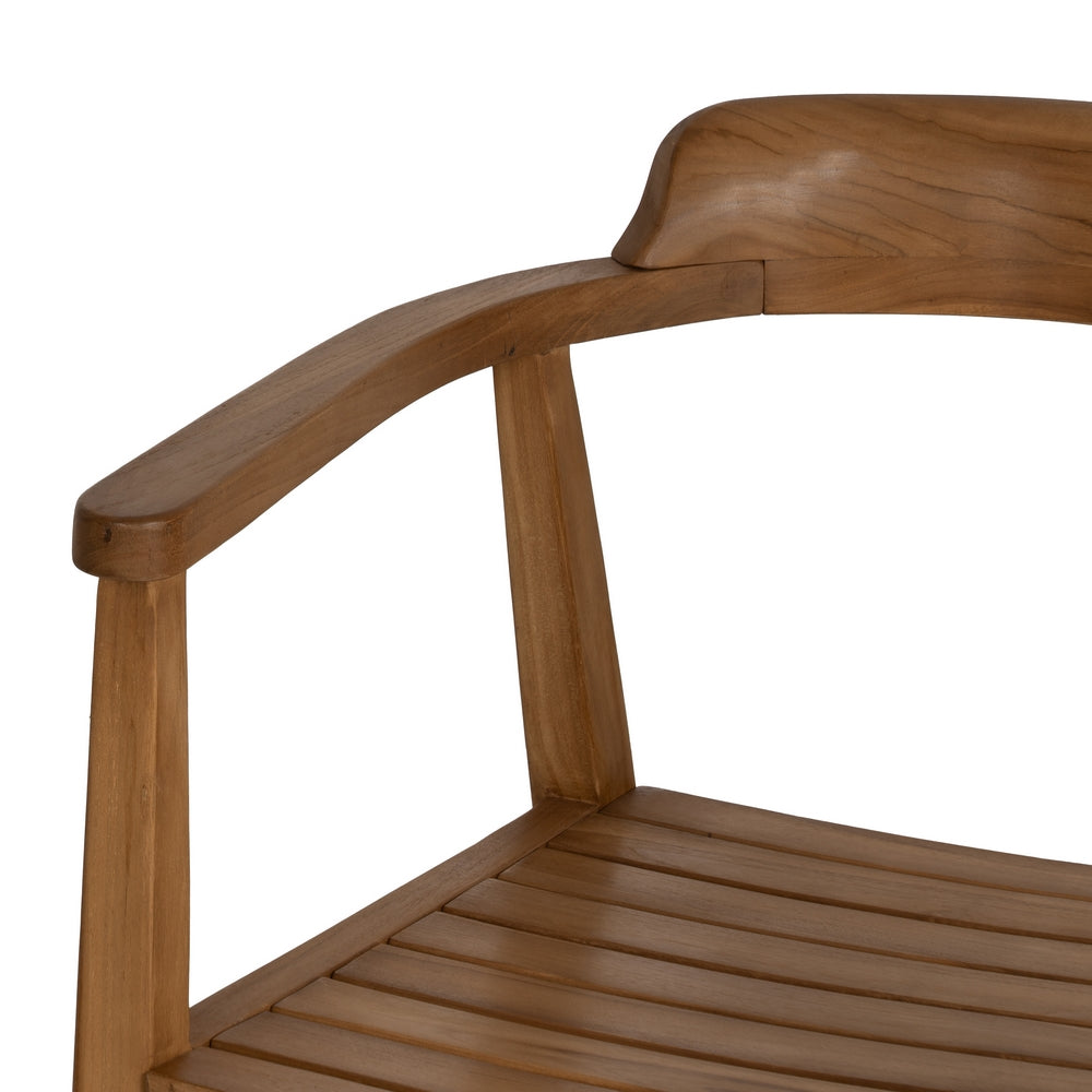 SILLA MADERA TECA.