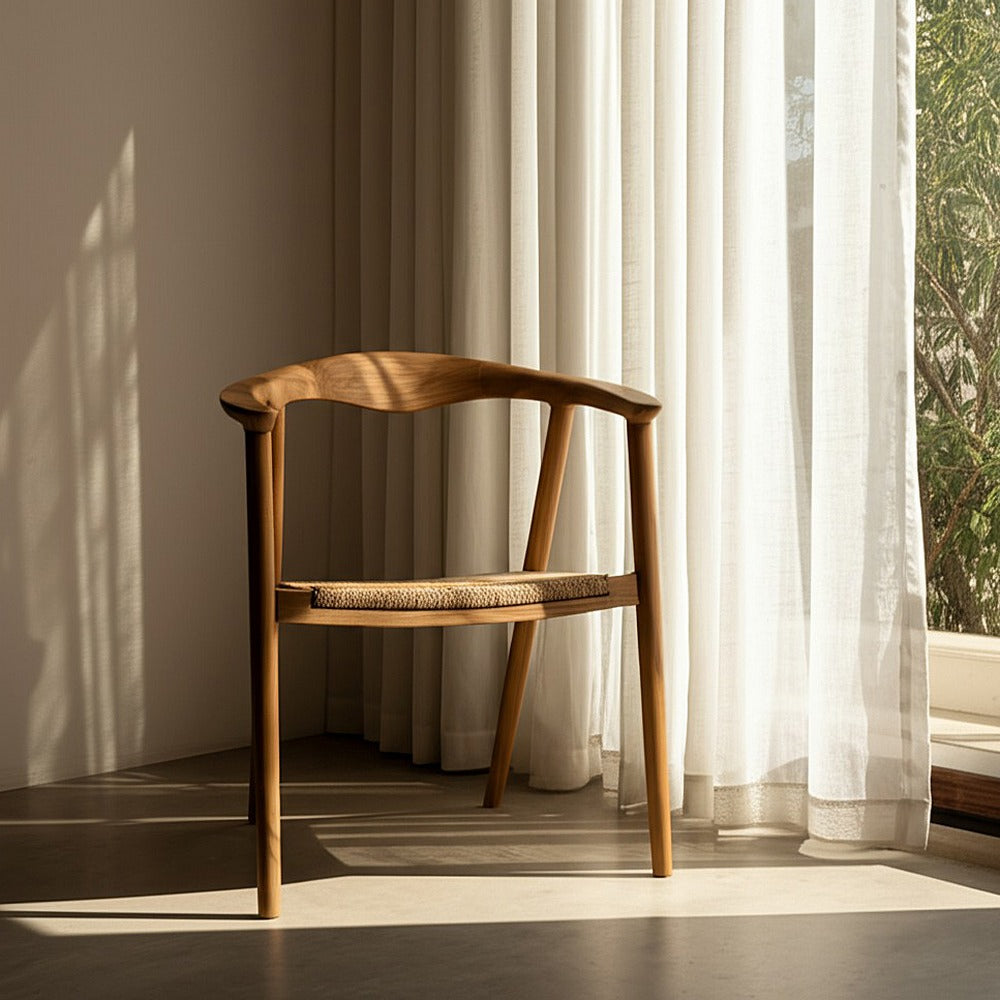SILLA NATURAL MADERA
