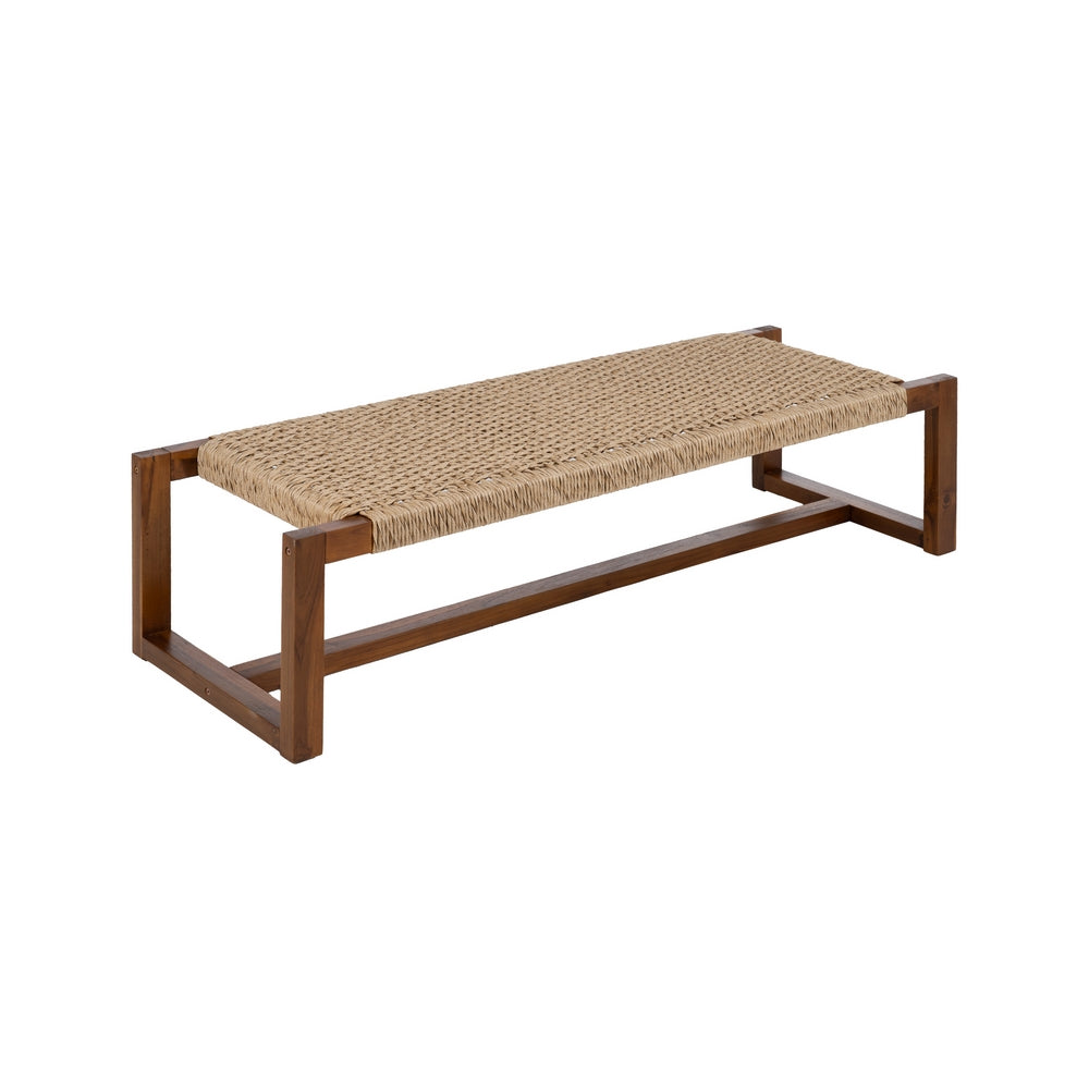 Banqueta Natural de Madera de Teca