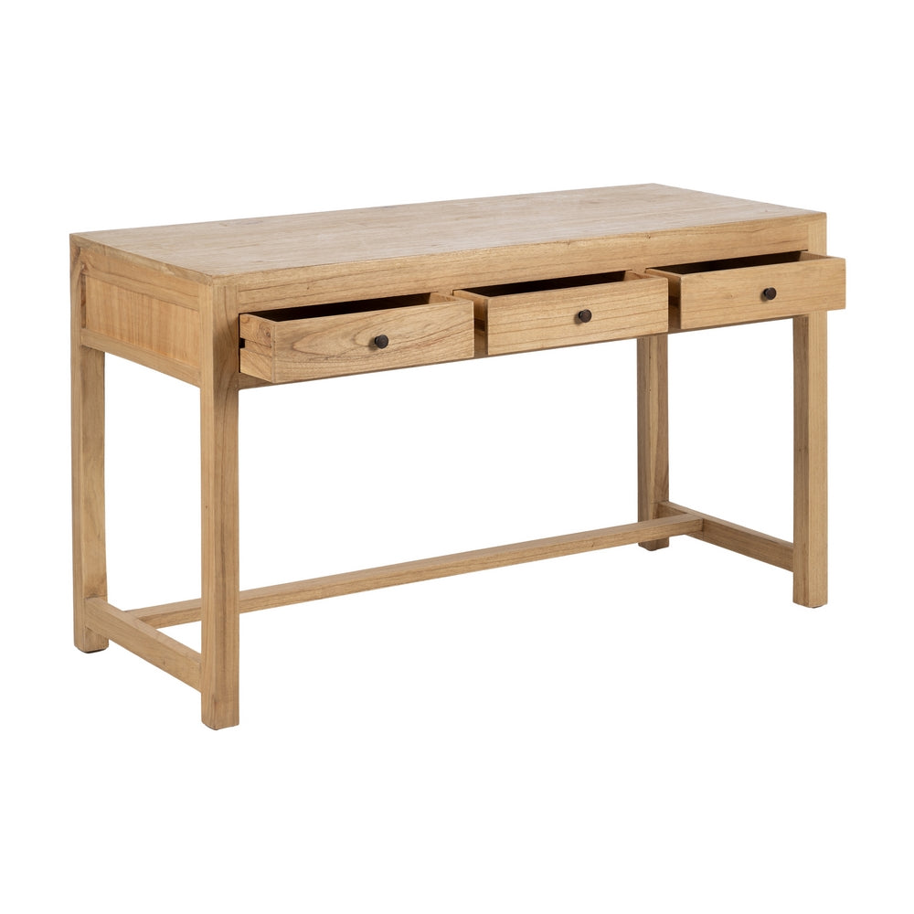 Mueble Auxiliar Natural de Madera de Mindi