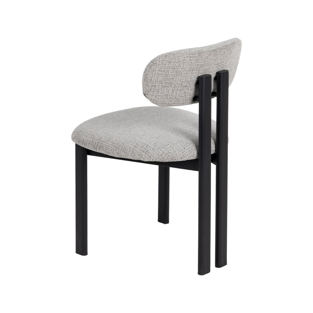 SILLA GRIS TEJIDO-METAL
