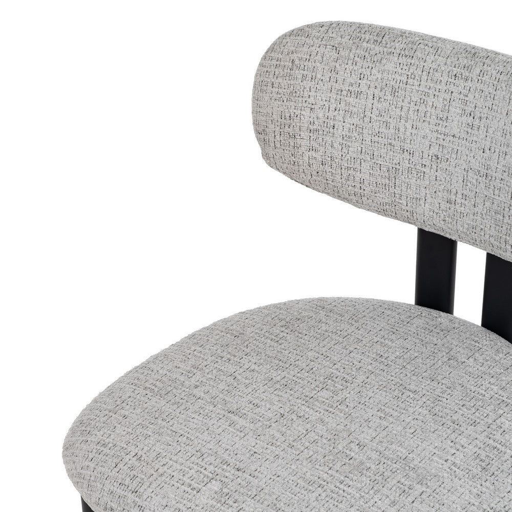 SILLA GRIS TEJIDO-METAL