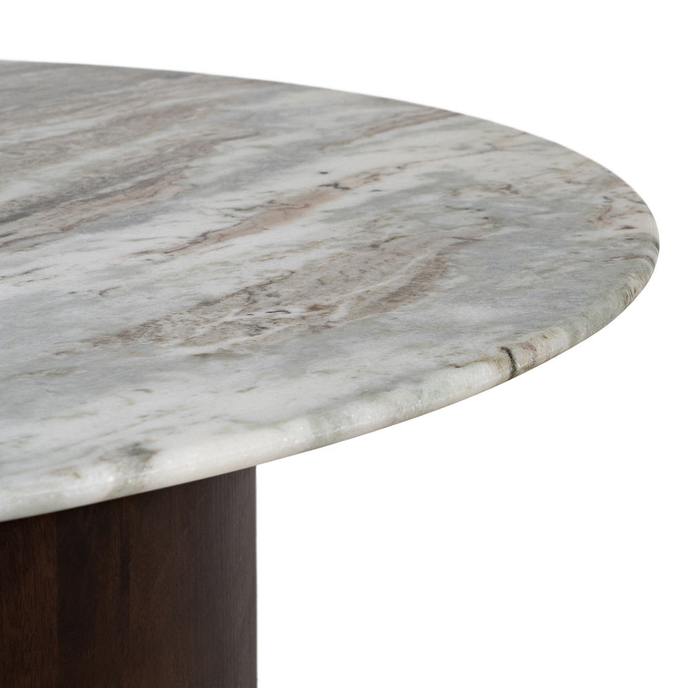 S/2 MESA CENTRO MADERA-MÁRMOL SALÓN
