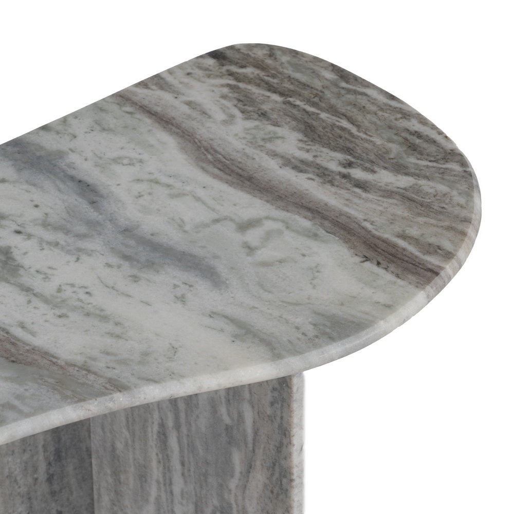 Consola de mármol gris – 100 cm