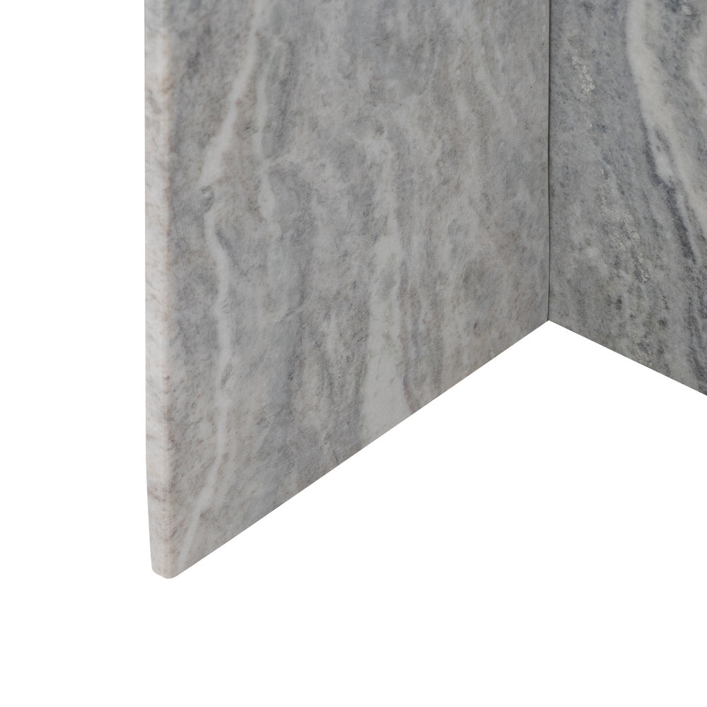 Consola de mármol gris – 100 cm