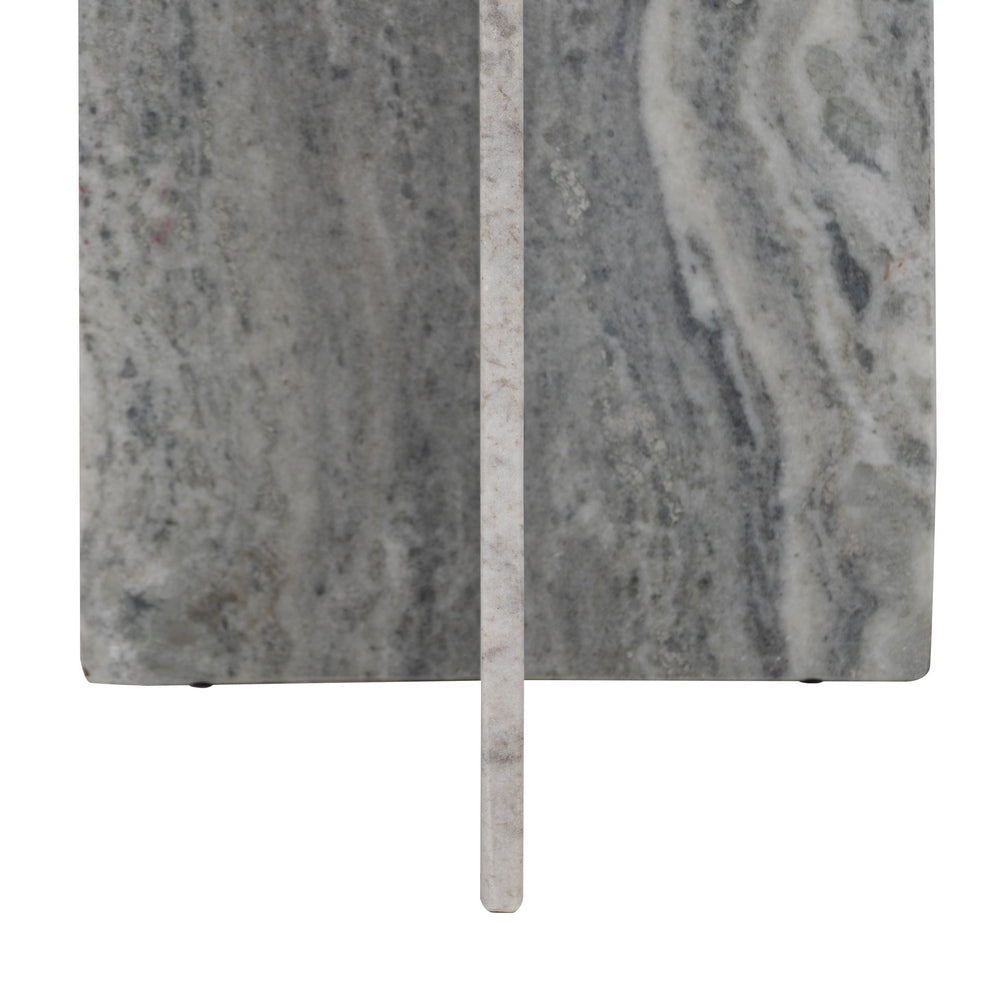 Consola de mármol gris – 100 cm