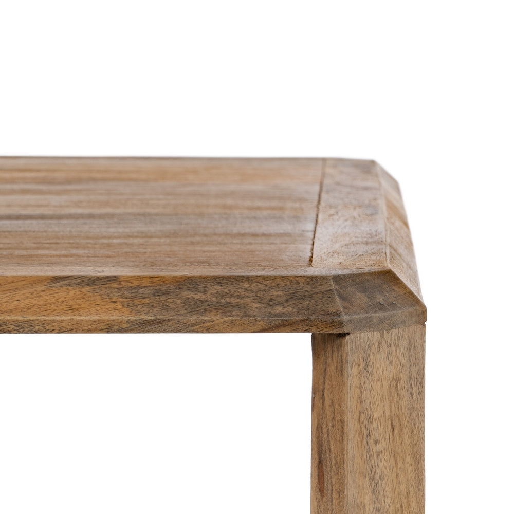 Mesa de Centro Rectangular de Madera de Mango