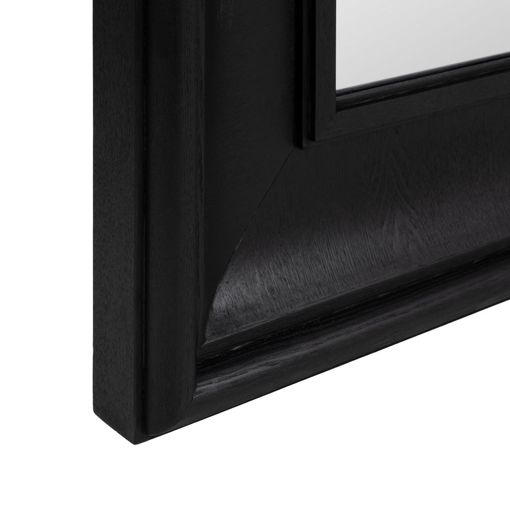 Espejo negro de madera – 201 cm
