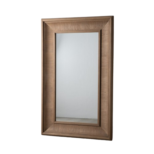 Espejo de madera natural con marco ancho – 201 cm