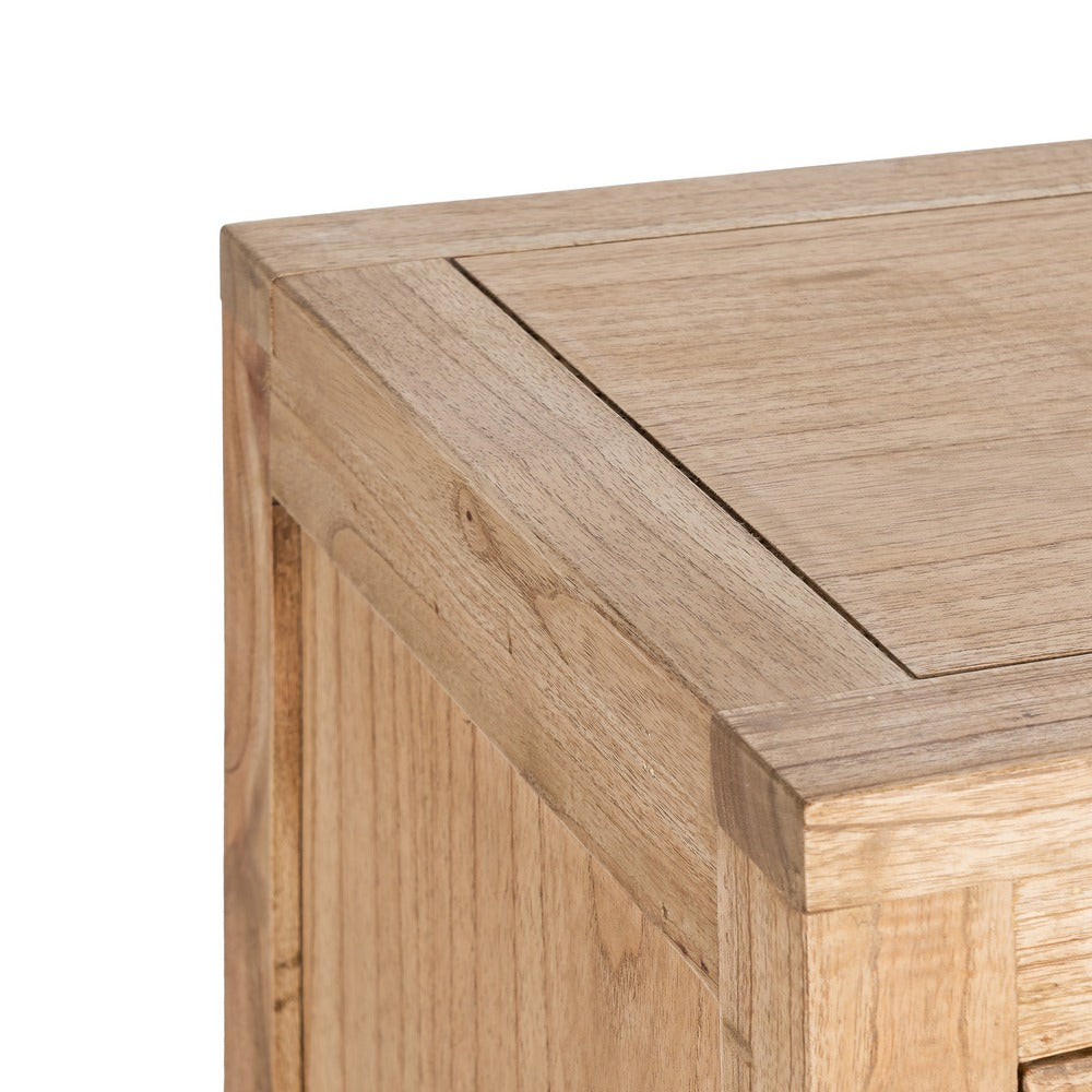 Cómoda de madera de mindi natural – 90 cm