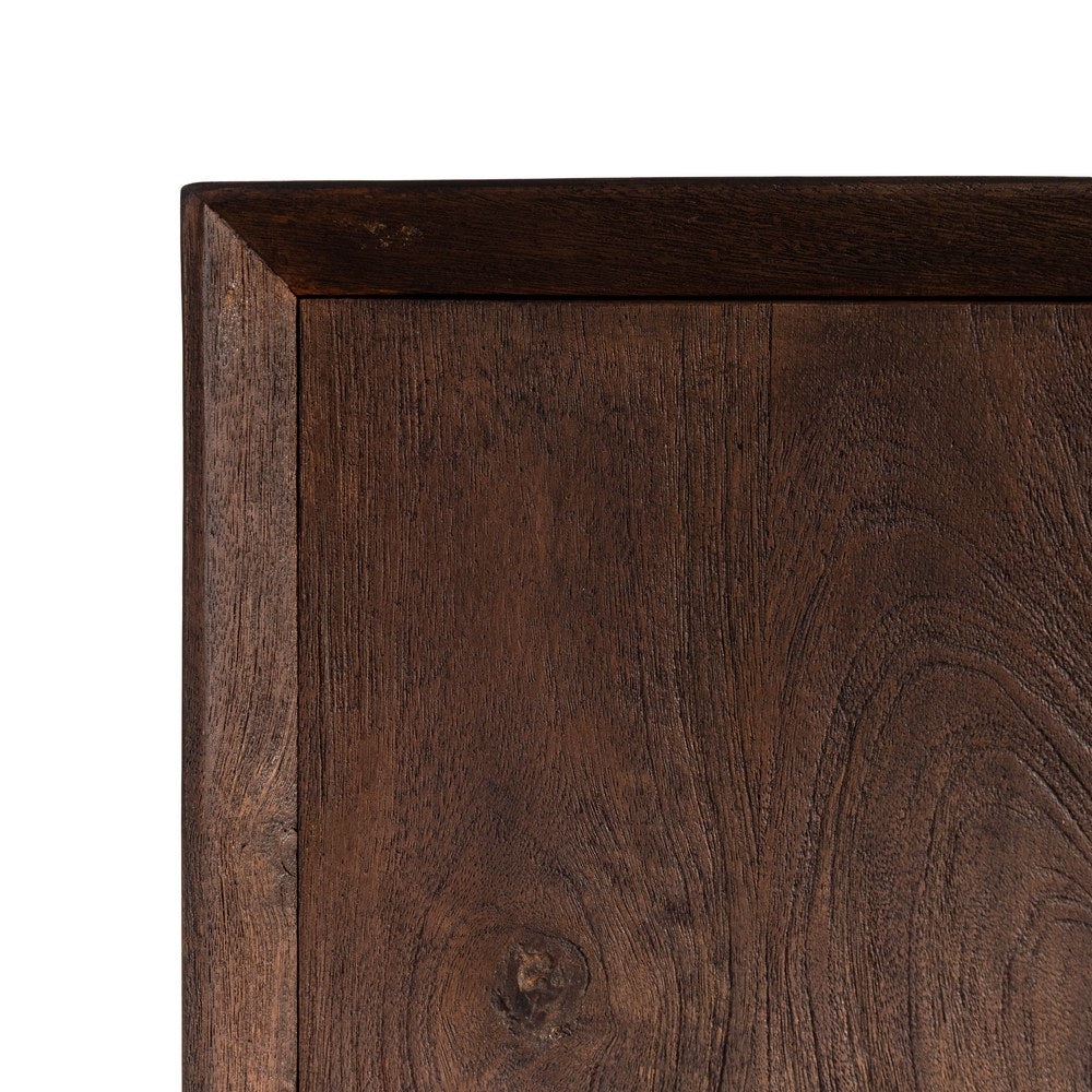 Mueble TV de madera de mango marrón – 200 cm