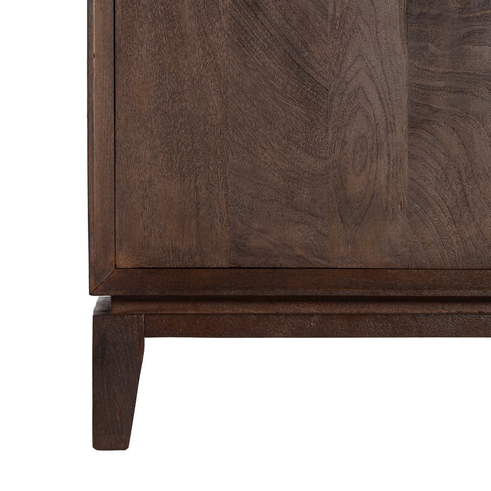 Aparador de madera de mango marrón – 190 cm