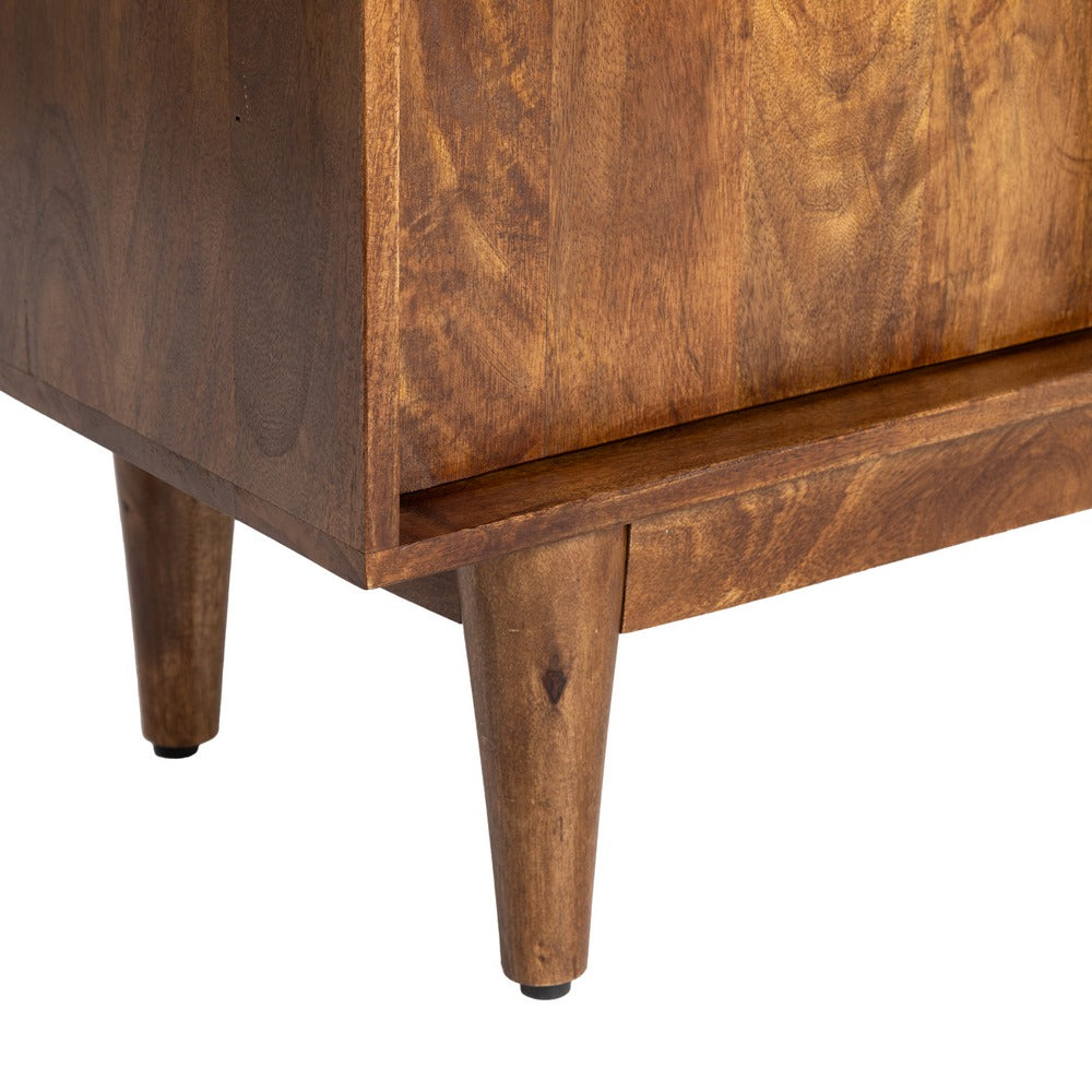 Mueble TV de madera de mango marrón – 150 cm