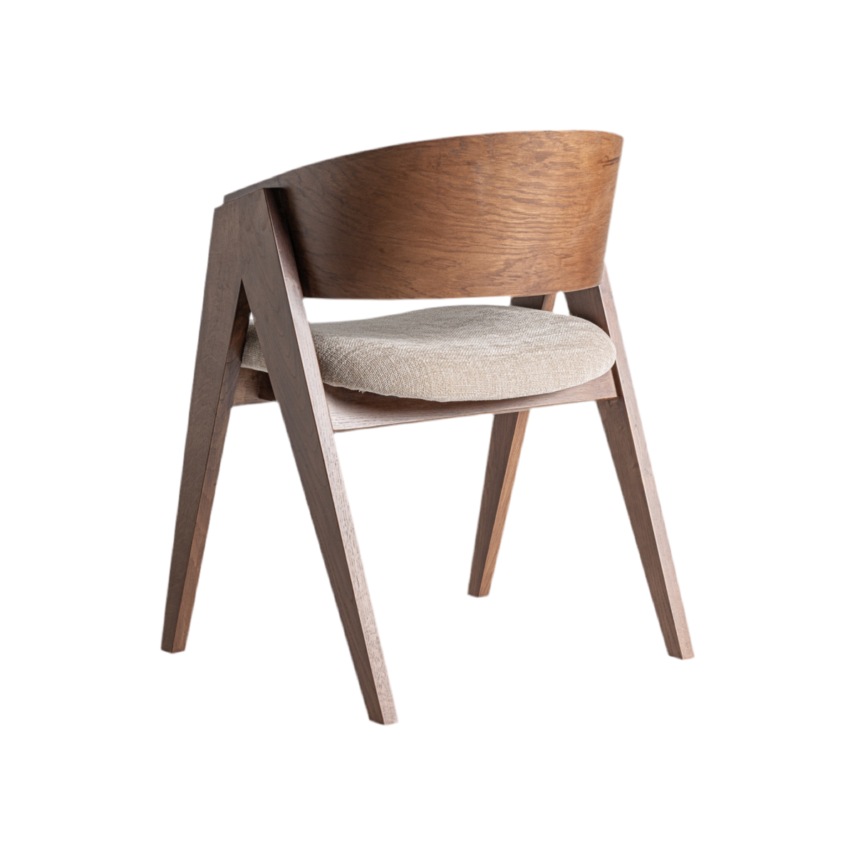 SILLA madera de roble / tejido