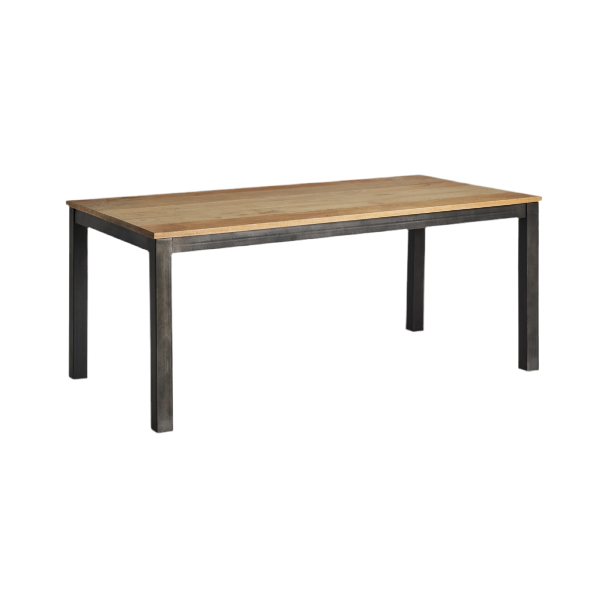 MESA COMEDOR MADERA DE MANGO / HIERRO