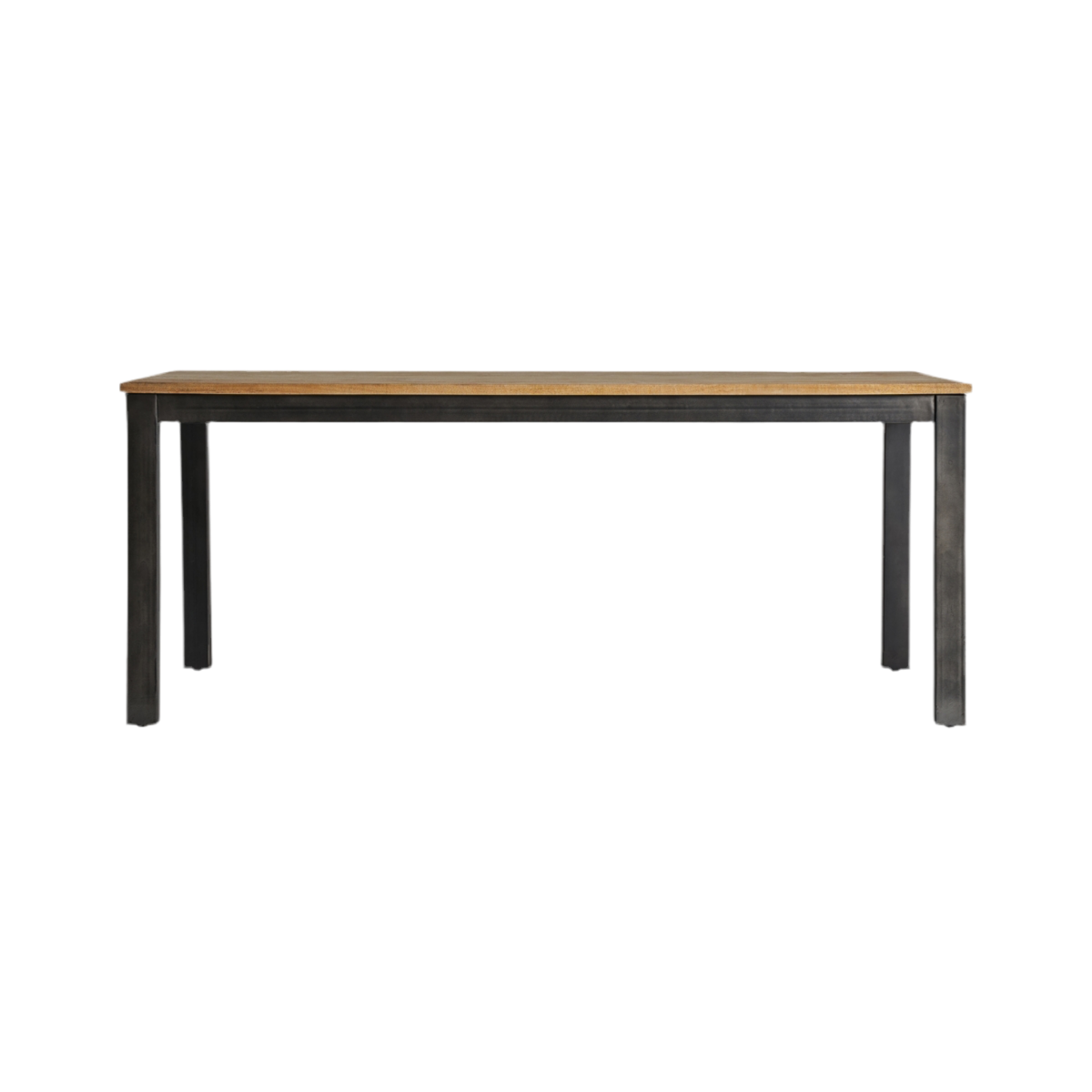 MESA COMEDOR MADERA DE MANGO / HIERRO