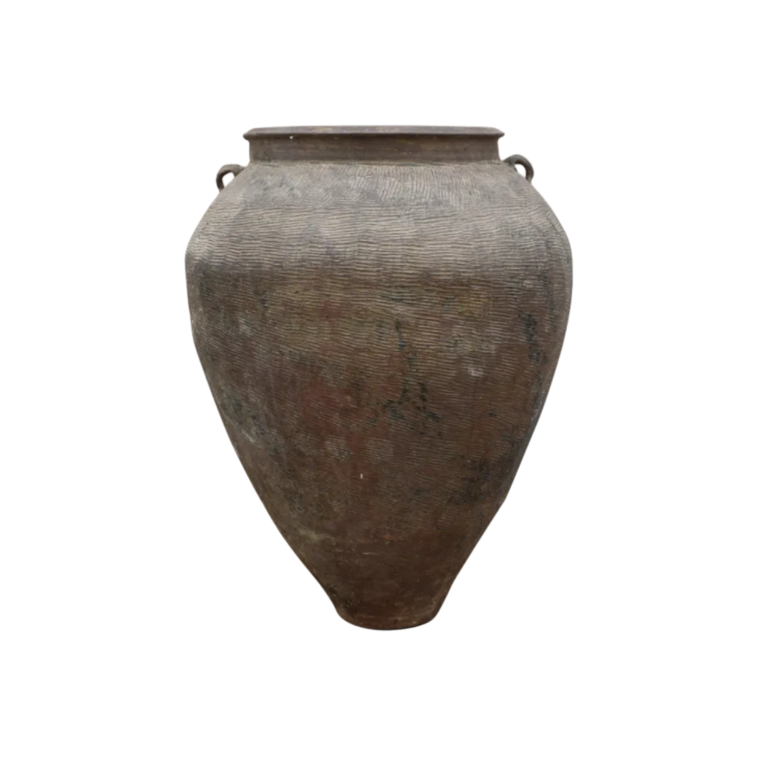 Ánfora Decorativa de Cerámica Artesanal