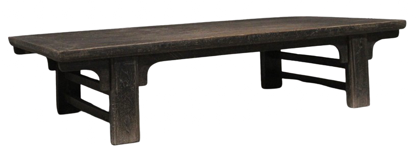 Mesa de centro artesanal.