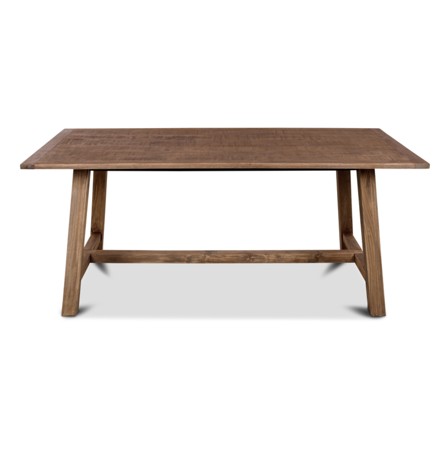 Mesa de comedor de roble macizo